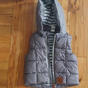 Baby puffer vest